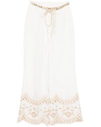 Zimmermann - Pants, Neutral - Lyst