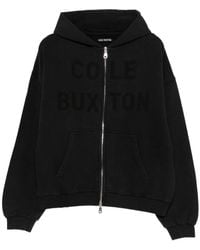 Cole Buxton - Logo-Print Zip-Up Hoodie - Lyst