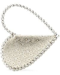 L'ALINGI - Love Rhinestone Embellished Clutch Bag - Lyst