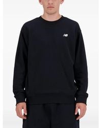New Balance - Logo-Detail Crew-Neck Sweatshirt - Lyst