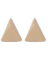 FEDERICA TOSI - Triangular Stud Earrings - Lyst