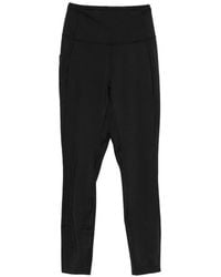 Calvin Klein - Logo-Print High-Waisted Leggings - Lyst