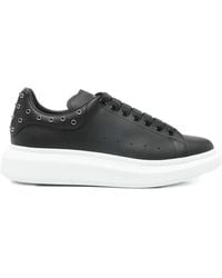 McQueen - Leather Sports Shoes - Lyst