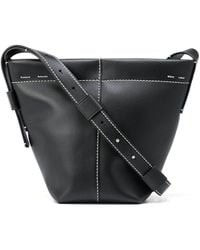 Proenza Schouler - Proenza Schouler Label Mini Barrow Leather Bucket Bag - Lyst