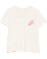 RE/DONE - Graphic-Print Short-Sleeve T-Shirt - Lyst