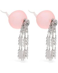 YVMIN - Floral Drop Earrings - Lyst
