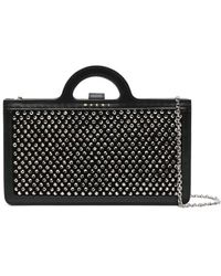 Marni - Crystal-embellished Cross Body Bag - Lyst