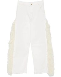 DARKPARK - Fringed Raw-Hem Jeans - Lyst
