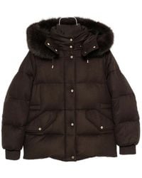 Moorer - Attica Fur-Trim Hooded Jacket - Lyst