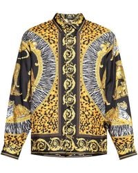 Versace - Silk Shirt - Lyst