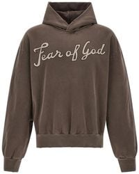 Fear Of God - Graphic-Print Raglan-Sleeve Hoodie - Lyst