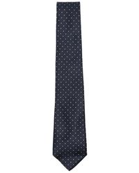 Canali - Polka-Dot Silk Tie - Lyst