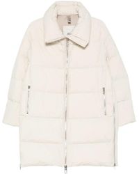 DUNO - Quilted High-Neck Coat - Lyst