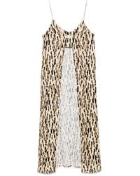 THE NINA STUDIO - Animal-Print Top - Lyst