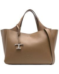 Tod's - Mini Leather Handbag - Lyst