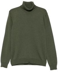 Zanone - Roll-Neck Ribbed Sweater - Lyst