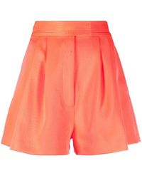 Alex Perry - Flared High-waisted Shorts - Lyst