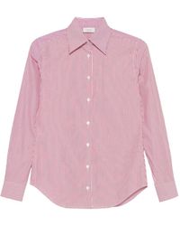 Mazzarelli - Gea Striped Button-Down Shirt - Lyst