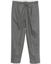 Incotex - Wool Blend Straight-Leg Trousers - Lyst