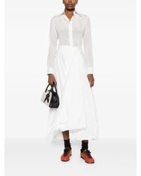 Mazzarelli - Gea Long-Sleeve Button-Up Shirt - Lyst