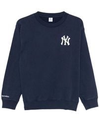 Sporty & Rich - Eeve Logo-Embroidered Sweatshirt - Lyst