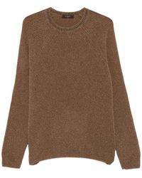 ZANONE-SLOWEAR - Ribbed-Knit Raglan-Sleeve Sweater - Lyst