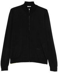 Fendi - Zip-Up High-Neck Sweater - Lyst