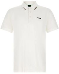 BOSS - Swing Paddy Logo-Print Polo Shirt - Lyst