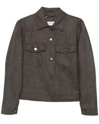 Max Mara - Button-Up Single Breasted Jacket - Lyst