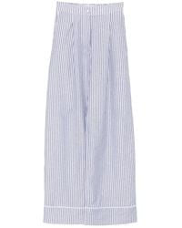 Riviera - Striped-Pattern Pants - Lyst