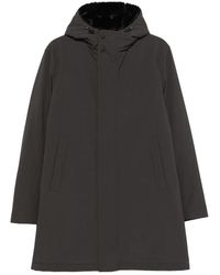 Herno - Faux-Fur Collar Hooded Parka - Lyst