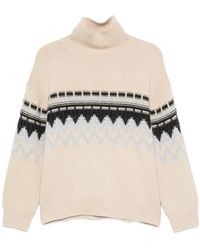 Allude - High-Neck Cashmere Sweater - Lyst