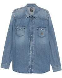 HTC - Embellished Western-Yoke Shirt - Lyst