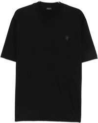 Gucci - Crest-Embroidered T-Shirt - Lyst