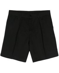 Costumein - Pleated Slub Bermuda Shorts - Lyst