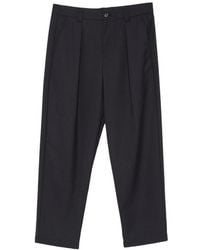 A.P.C. - A. P.C. Pleated Straight-Leg Trousers - Lyst