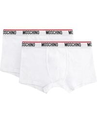 Moschino - Logo-Strap Boxers (Set Of Two) - Lyst