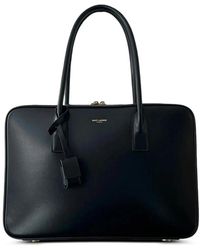 Saint Laurent - Sac De Jour Bauletto Top Handle Shoulder Bag - Lyst