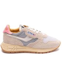 Autry - Panelled Ridged Sneakers - Lyst