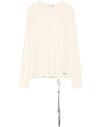 Stine Goya - Chain-Detail Long-Sleeve Top - Lyst