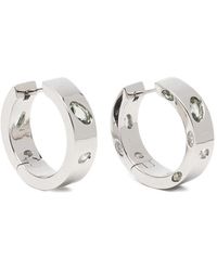DARKAI - Crystal-Embellished Hoop Earrings - Lyst
