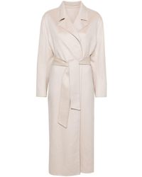 Kiton - Cashmere Belted Trench Coat - Lyst