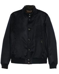 Moorer - Button-Fastening Bomber Jacket - Lyst