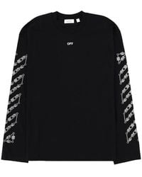 Off-White c/o Virgil Abloh Off- 23 Abloh Long Sleeve T-Shirt in
