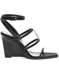Saint Laurent - Sandals - Lyst