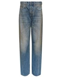 MM6 by Maison Margiela - Straight-Leg Jeans - Lyst