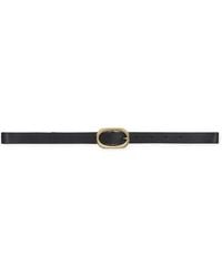 Anine Bing - Leather Belt With-Tone Hardware - Lyst