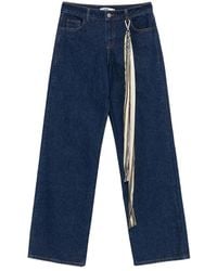 Siedres - Odette Scarf-Detail Jeans - Lyst