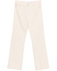 The Seafarer - Logo-Patch Wide-Leg Jeans - Lyst