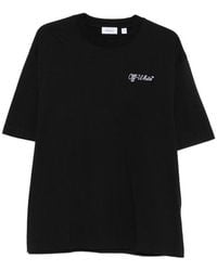 Off-White c/o Virgil Abloh - Off- Logo-Embroidered T-Shirt - Lyst